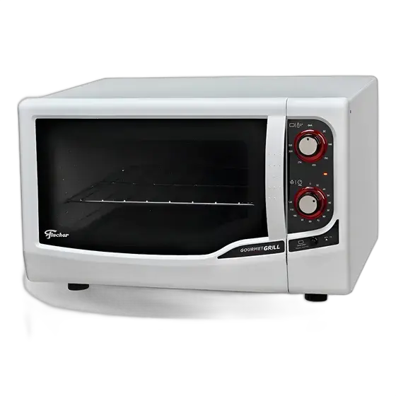 Fischer Gourmet Grill Countertop Electric Oven 44 Liters White