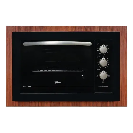 Fischer Built-in Electric Oven 48 Liters, Fit Line, 34493 Color Black