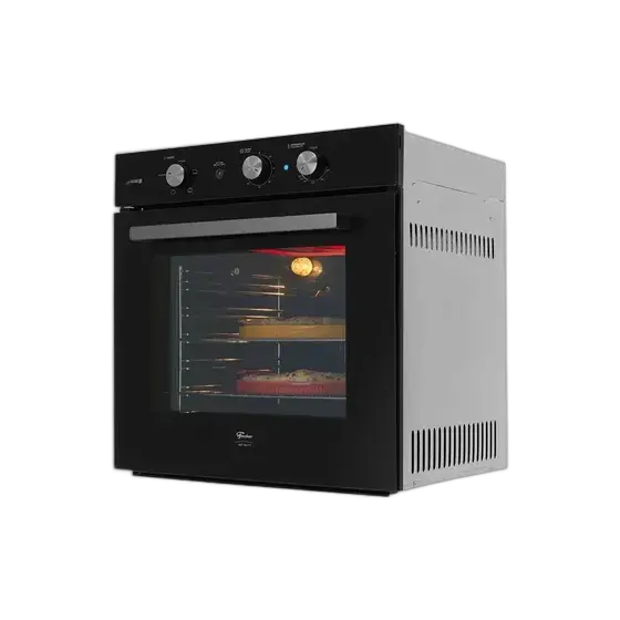 Fischer Infinity 78L Built-In Electric Oven with Air Fryer 78 Liters 60 cm Black Easyclean - Promo Wave