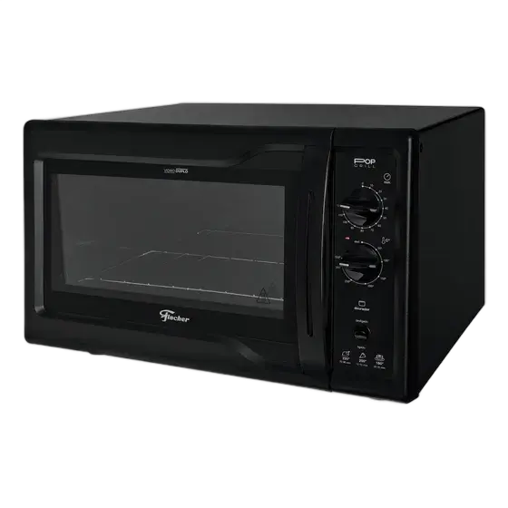 Fischer Pop Grill Countertop Electric Oven 44L Black
