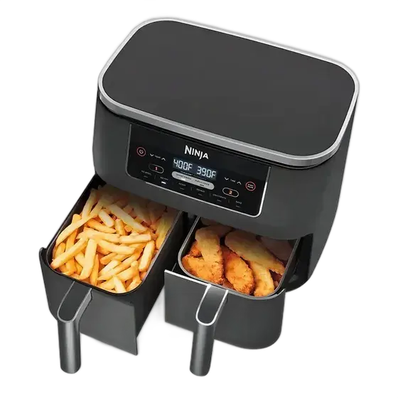 Ninja Foodi DZ201 Air Fryer, 6 In 1 With Capacity