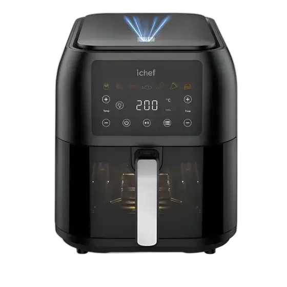 Electric Air Fryer Max Space 8l Black