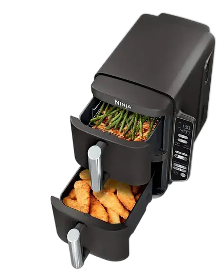 Fryer Ninja Air Fryer Double Stack Xl Color Gray