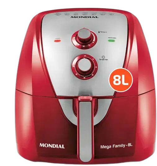 Oil-Free Fryer Air Fryer 8L, Mondial, 1900W - AFN-80-RI