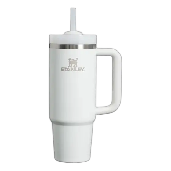 Garrafa térmica Stanley Quencher com cor de palha Frost 887ml Frost Stan Quencher Frost 887ml
