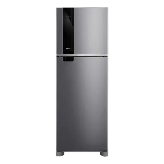 Brastemp Frost Free Refrigerator 385 Liters Duplex Stainless Steel - BRM46MK