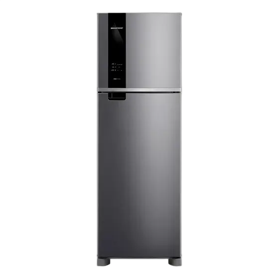Brastemp Frost Free Refrigerator 415 Liters Duplex Stainless Steel - BRM52MK
