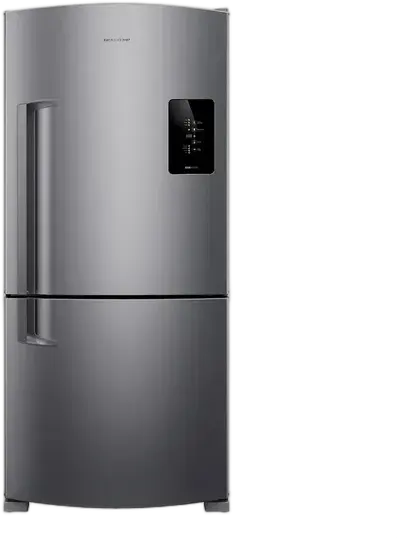 Brastemp Frost Free Inverse Refrigerator 591 Liters Stainless Steel - Bre8 110v
