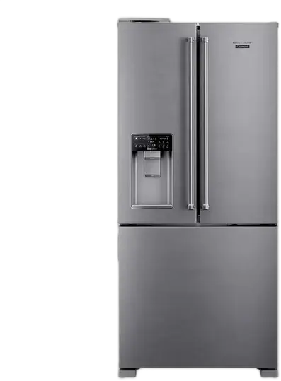 Inverse Brastemp Brh86mr Gourmand Frost Free French Door Refrigerator 5 BRH86MRANA