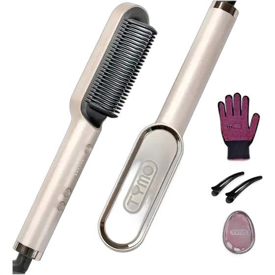 Hot Sale Lil Para Mz A A Cepillo Alisador De Pelo Tymo Ring