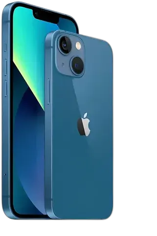 iPhone 13 Dual SIM 128 GB blue - Acceptable (Refurbished)