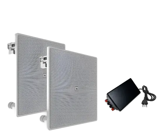 JBL Wall Sconce Kit + Invisible Amplifier Bluetooth 280W