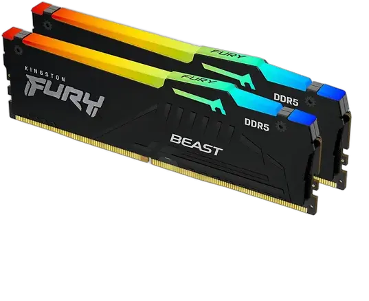 Memory RAM Kit Kingston Fury Beast Rgb Ddr5 32GB 5600mt/s