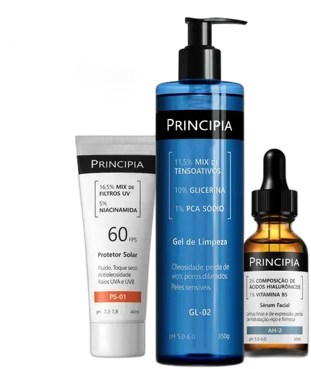 First Skincare Routine Kit w/ GL-02 + AH-2 + PS-01