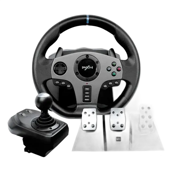 V9 Racing Wheel Kit Gaming Simulator 900° Shifter Pedals