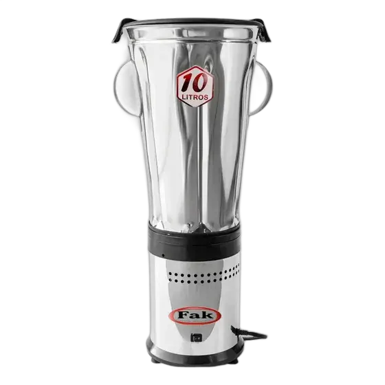 Industrial Blender FAK LBR-10 of 10 Liters Low Speed Stainless Steel Silver