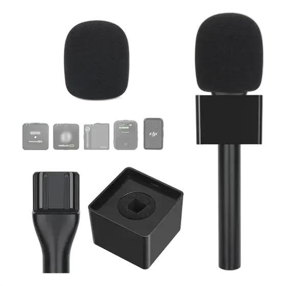 Mango Youshares Rode Dji Mic 1/2 Bandera Paravientos