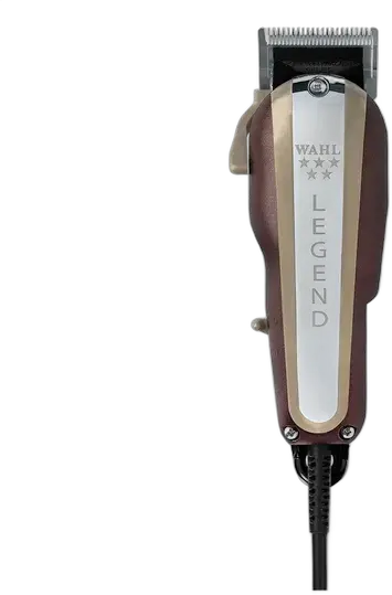 Wahl Legend Professional Hair Clipper V9000 Motor 8 Combs Silver/Red