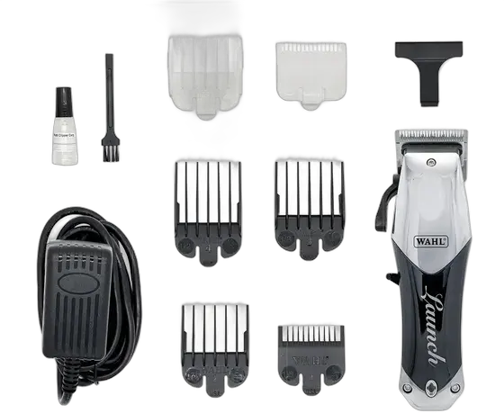 Wahl Launch Cordless Hair Clipper Lithium-Ion Gray/Black