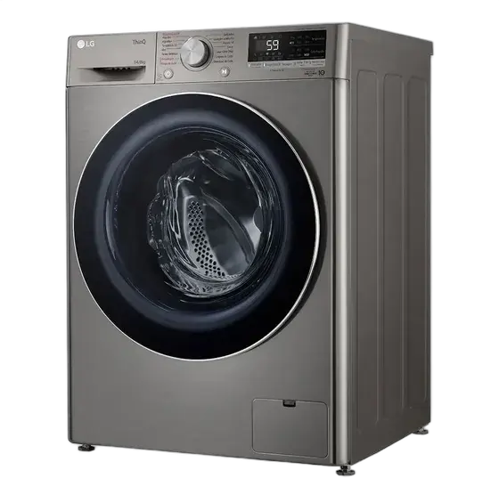 LG Washing Machine Washer Dryer VC4 14kg Stainless Steel Look 127V