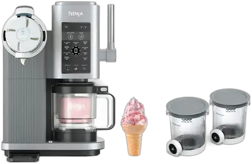 Soft Serve Ice Cream Maker 13in1 Ninja Swirl Creami Nc701 Color Silver Frequency 50 Hz / 60 Hz