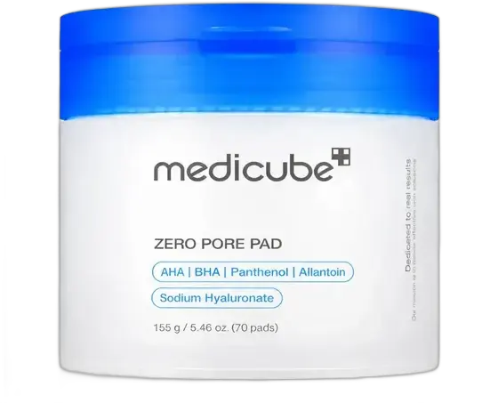 Medicube Zero Pore Pads 2.0 - 70 Facial Toner Pads Application Time Day/Night All Skin Types Imported Alivice Korea