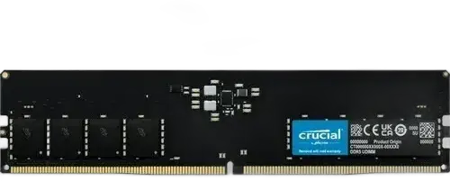 Ram Memory For Pc Ddr5 32gb 5600mhz Cl46 Crucial CT32G56C46U5 Udimm Desktop