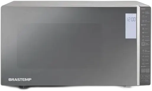 Brastemp Microwave 32L Mirror Stainless Steel with Grill - BMG45AR