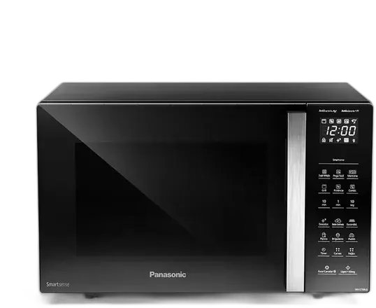 Panasonic SmartSense Microwave Double Meal 30L Black - NN-GT68LBRU