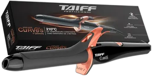 Curling Iron Curves Taiff Babyliss Professional 210°C
