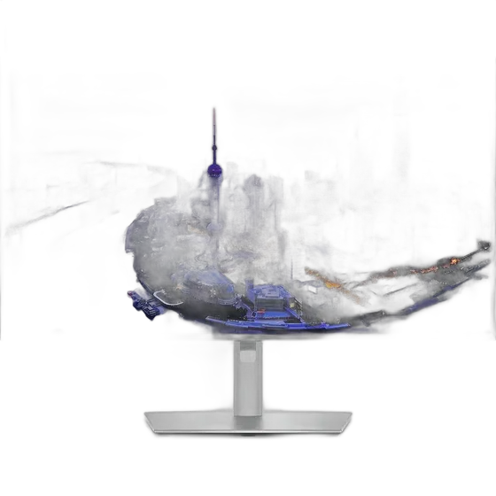 Monitor with Thunderbolt Hub 4K Dell Ultrasharp 27 U2725qe