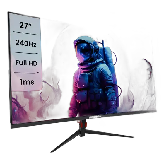 Concórdia Curved Gaming Monitor 27'' CZ270F 240Hz 1ms sRGB 99