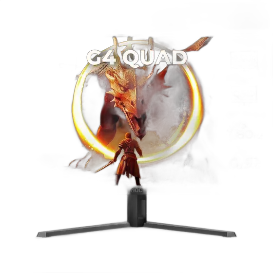 Curved Gaming Monitor Aoc Agon Quad 32 180hz 0,5ms Cq32g4e Black