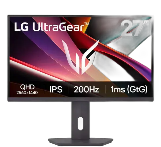 LG Ultragear Gaming Monitor 27 QHD 200hz Black