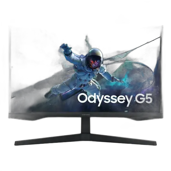Gaming Monitor Samsung Odyssey G5, 27, Qhd, 165hz Color Black