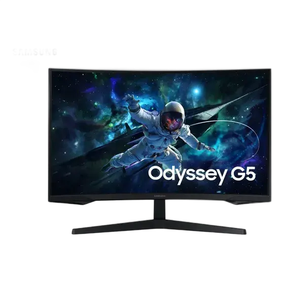 Gaming Monitor Samsung Odyssey G5, 32, qhd, 165hz, 1ms, hdmi, dp Black