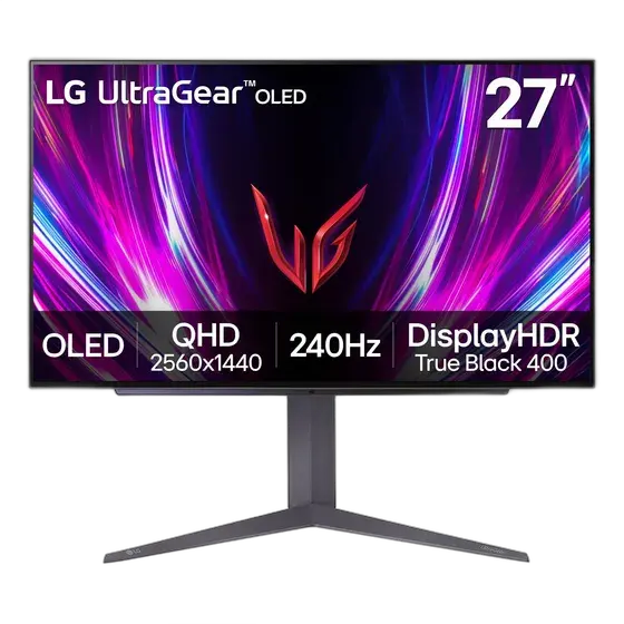 LG 27GS93QE Ultragear OLED Monitor, 27'', Gaming, QHD 1440p