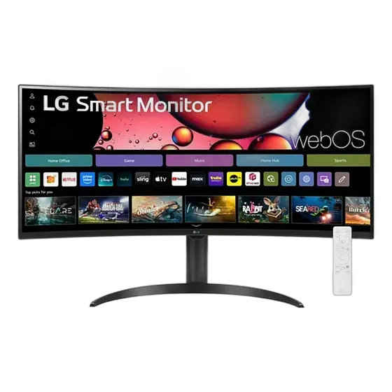 LG Smart Ultrawide 34 WQHD 100Hz Monitor 34SR65QC