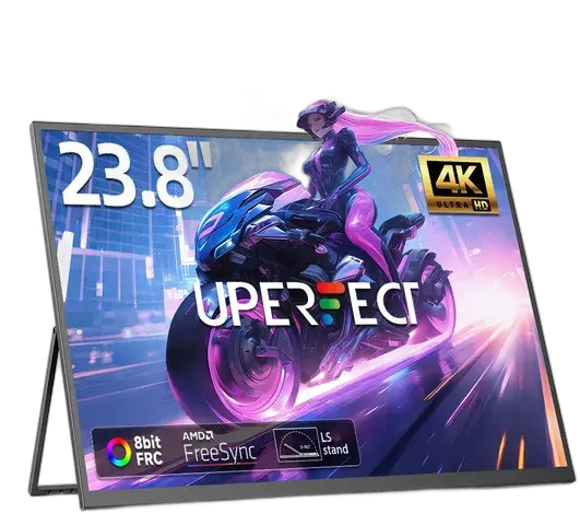 Portable Monitor Uperfect 23 4k Hdr Gaming PC Screen Hdmi Usb-c