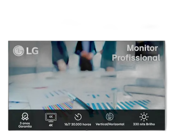 LG Professional Monitor 55" 4K UHD 55UL3J-M