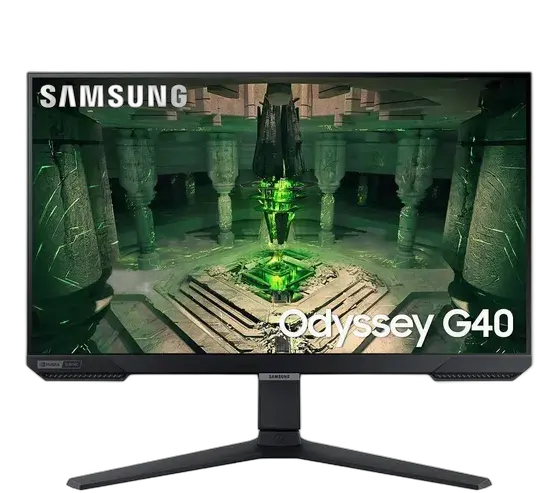 Samsung Odyssey G40 Monitor 25" Black, Full HD, IPS, 240Hz, 1ms, HDMI, FreeSync Premium, G-Sync