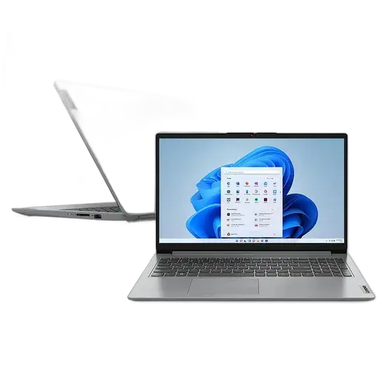 Notebook Lenovo Ideapad 1 Intel Core i3 1215U 8GB RAM 256GB SSD Windows 11 Home Screen 15.6" 82VY000SBR