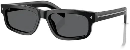 Prada Signature Sunglasses Black PRB11S 16K731-57
