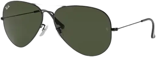 Ray-Ban RB3026L L2821 Sunglasses Black with G15 Green Lens