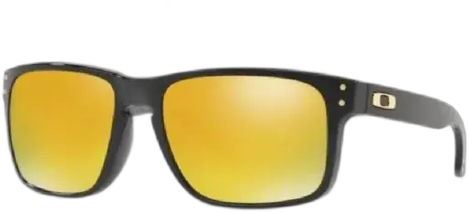 Oakley Holbrook Polished Black O-Matter Sunglasses Lens 24K