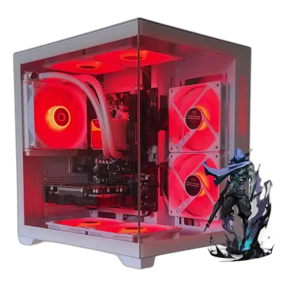 AMD Gaming PC Ryzen 7 5700 32gb 1tb RTX 3050 Water Cooler