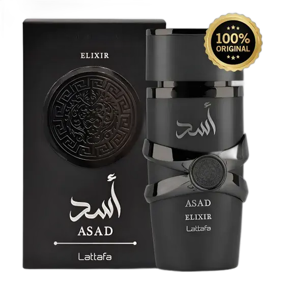 Perfume Asad Elixir Lattafa Árabe Original Nota Fiscal