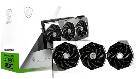 MSI Super Suprim X Graphics Card NVIDIA GeForce RTX 4080 16GB GDDR6X