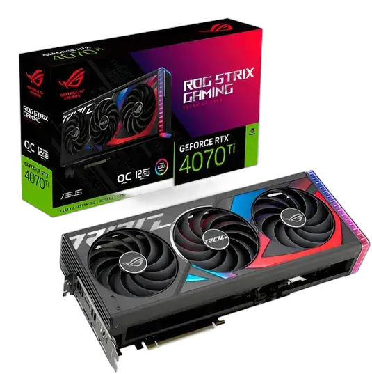 ASUS ROG Strix RTX 4070 Ti 12GB GDDR6X Graphics Card