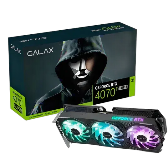Galax GeForce RTX 4070 Ti Super 16GB GDDR6X Graphics Card